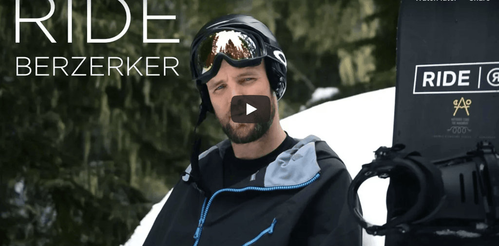 Ride Snowboards "Berzerker" Review Motion
