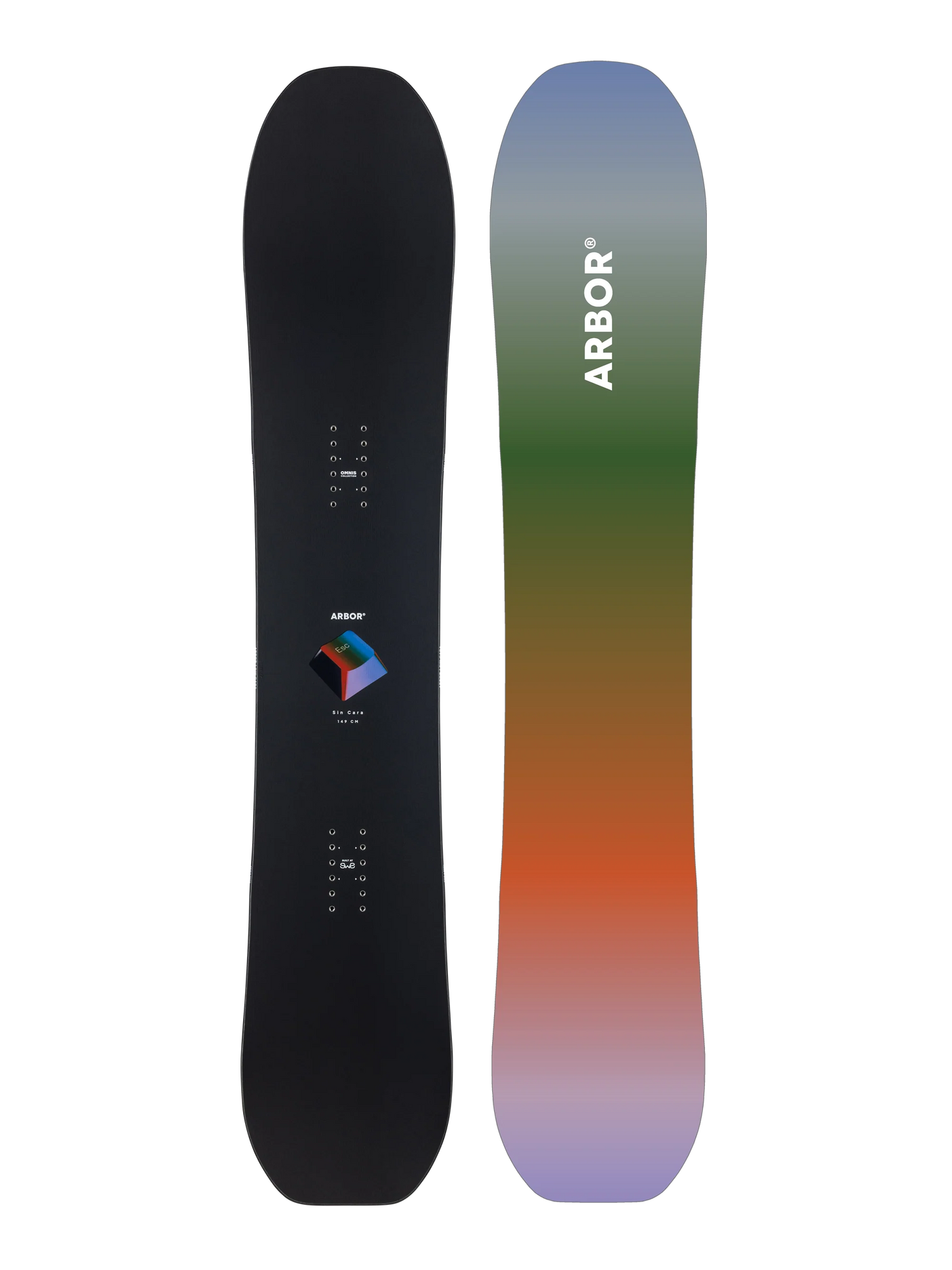 Arbor: Sin Cara Women's Snowboard Deck