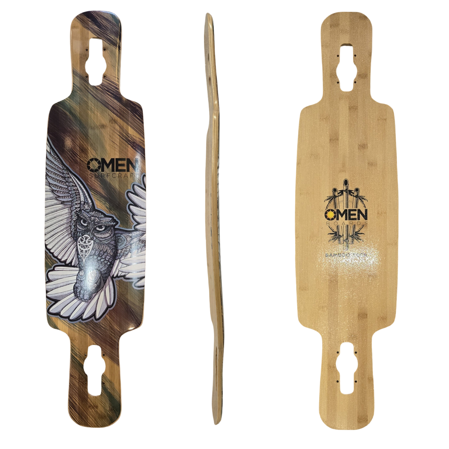 Omen: 38" Fly By Night Longboard Deck