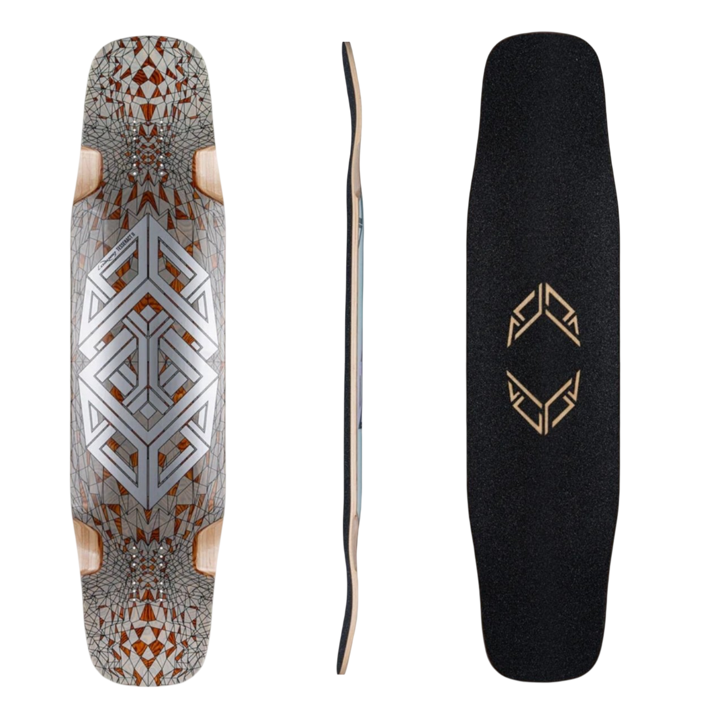Loaded: Tesseract 2 CHROMA Longboard Skateboard Deck