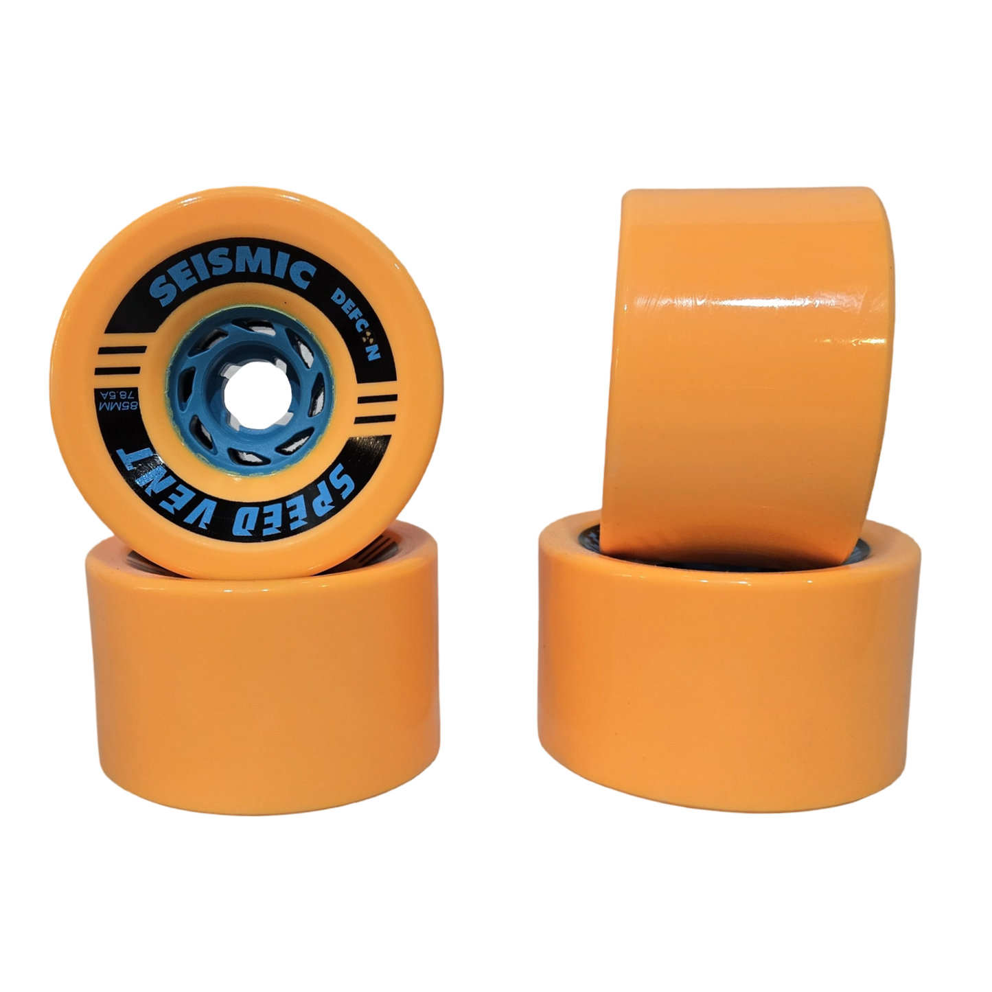 Seismic: 85mm DEFCON Speed Vent Longboard Skateboard Wheel