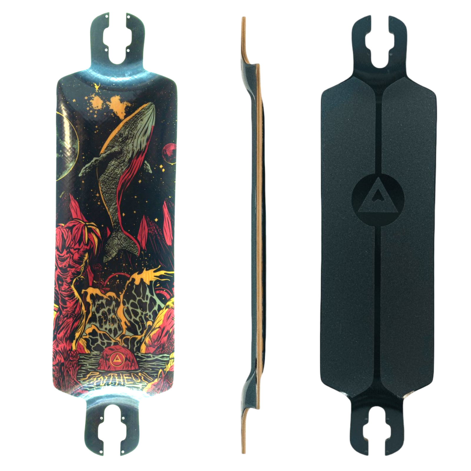 Pantheon: Trip Whale Longboard Skateboard Deck – Motion Boardshop