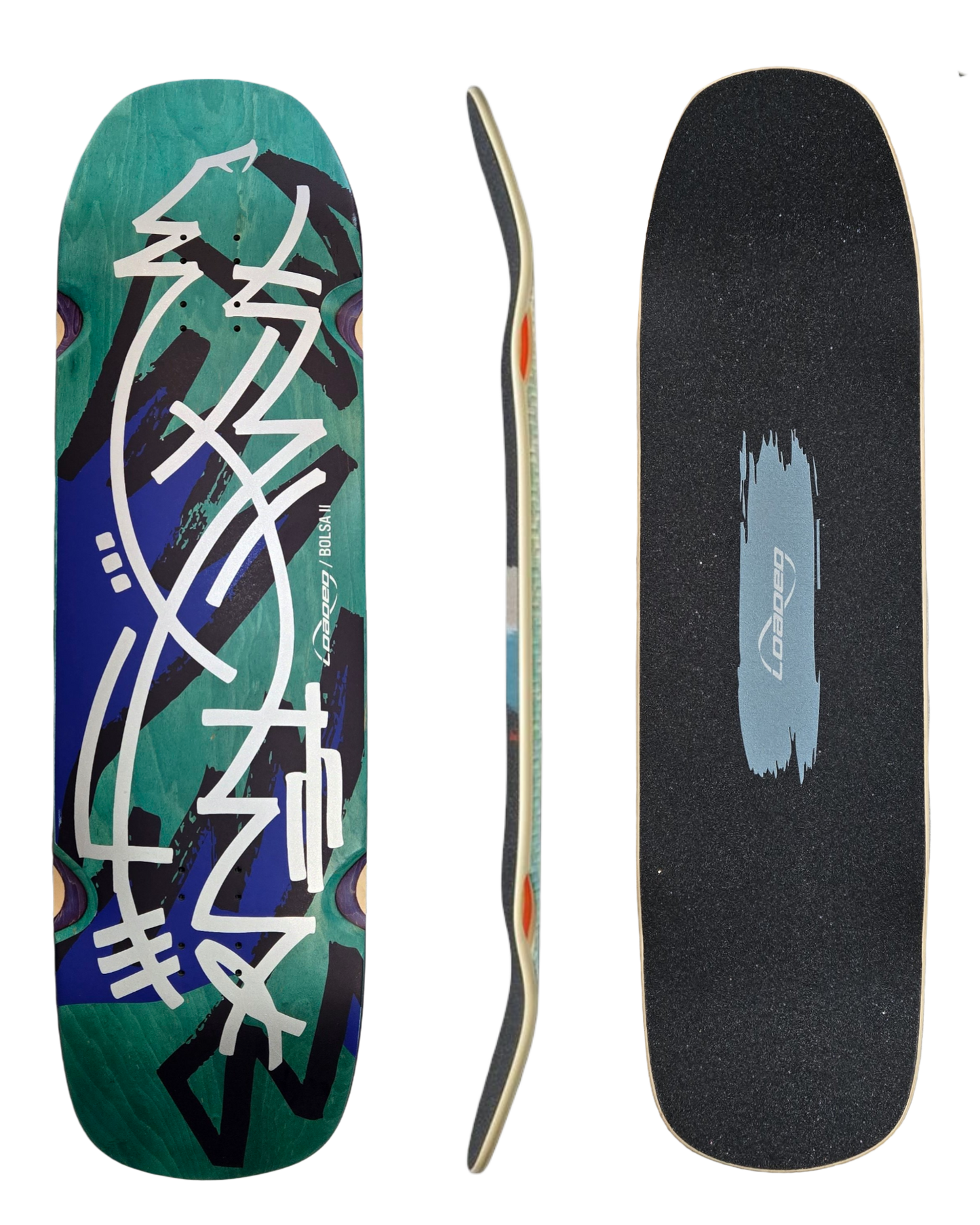 Loaded: Bolsa 2 Longboard Skateboard Deck (JAZZ)