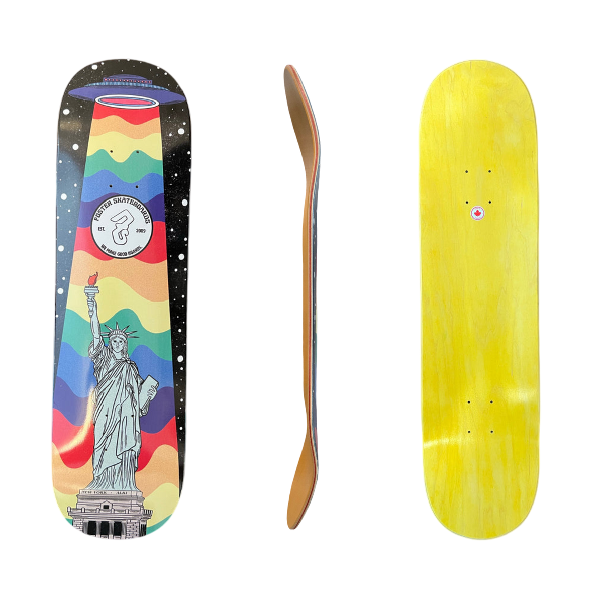 Foster: 8.5" Pop Skateboard Deck