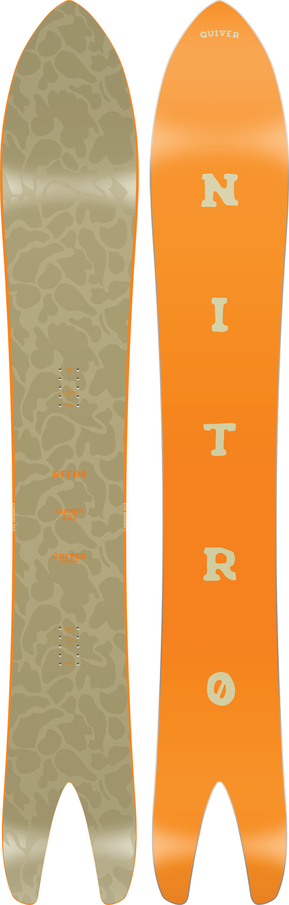 Nitro: Cannon Snowboard Deck