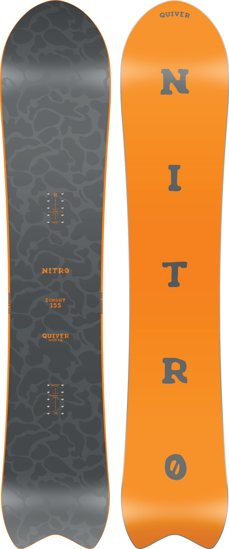 Nitro: Dinghy Snowboard Deck