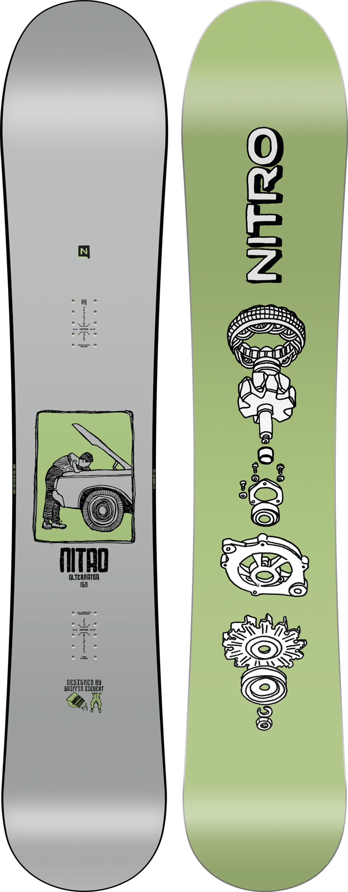 Nitro: 2026 Alternator Snowboard Deck
