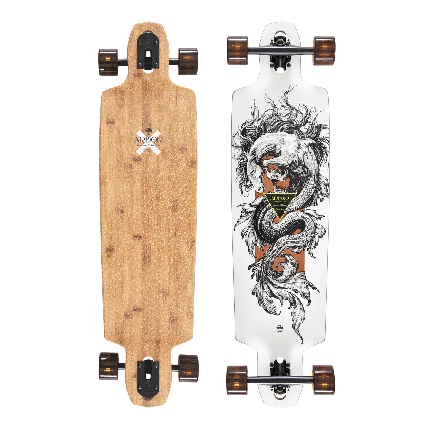 Arbor: Bamboo Dropcruiser K Darmaeva Longboard Complete