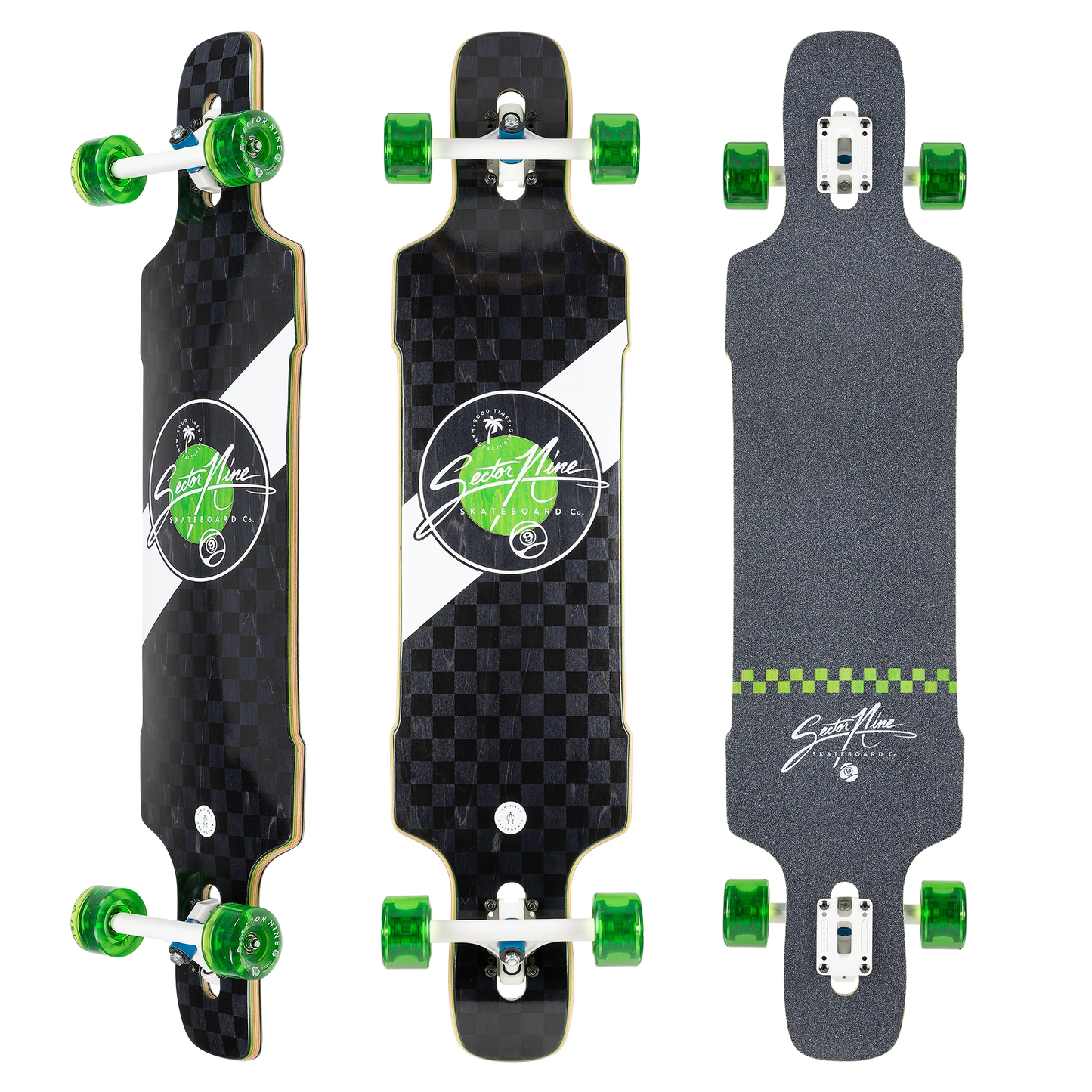Sector 9: Dropper Mosaic Longboard Skateboard Complete