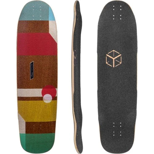 Loaded: Cantellated Tesseract Longboard Skateboard Deck