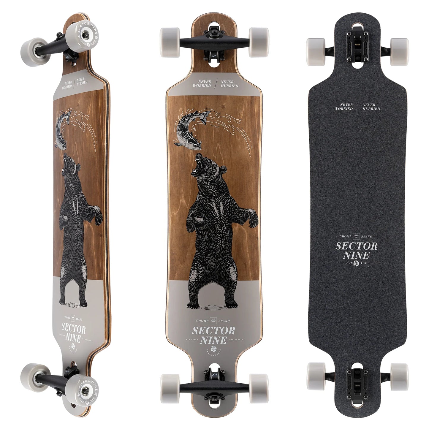 Sector9: Meridian Grizzly Longboard Skateboard Complete