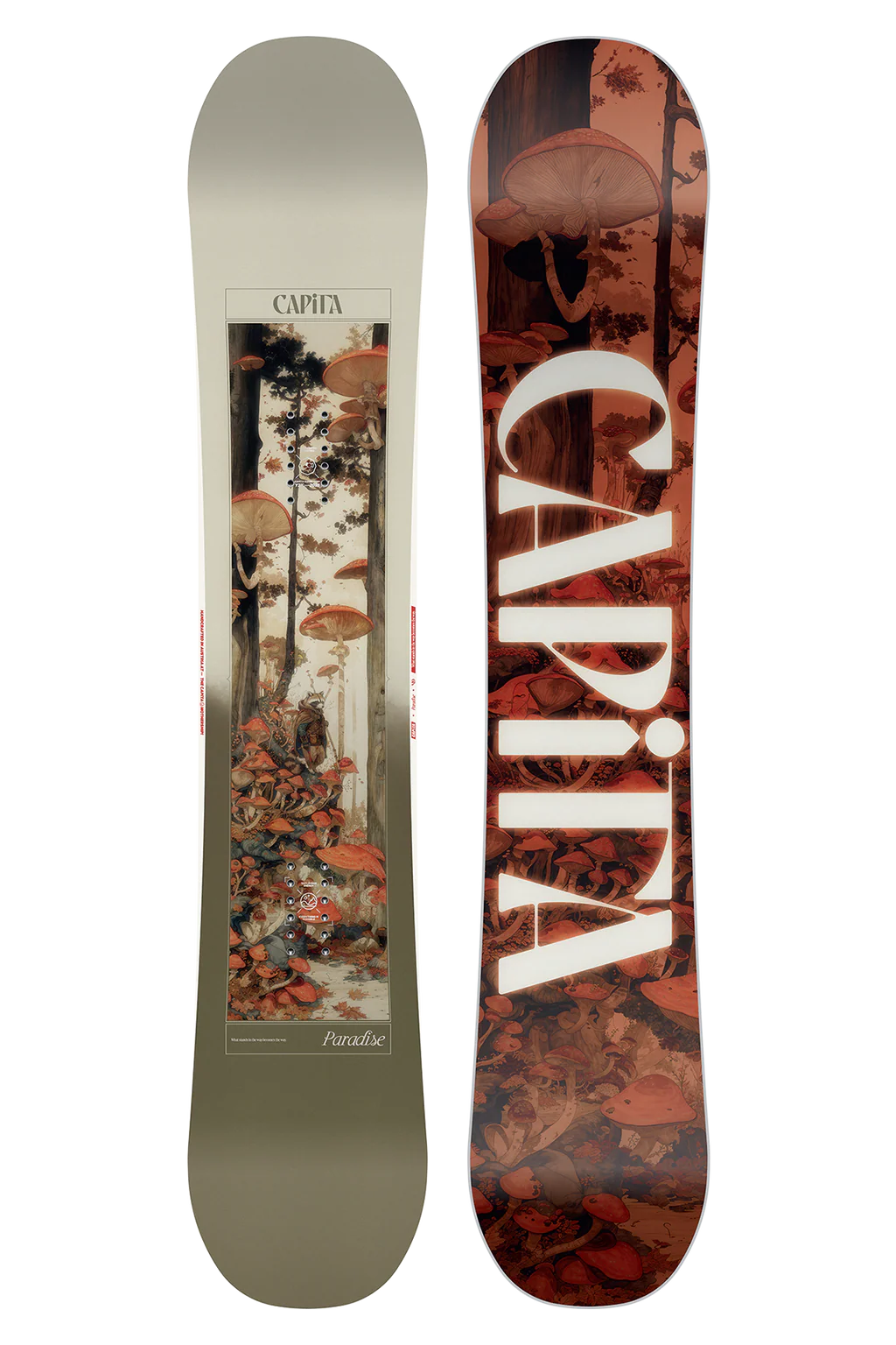 capita mothership snowboard Capita: 2026 Paradise Women's Snowboard Deck