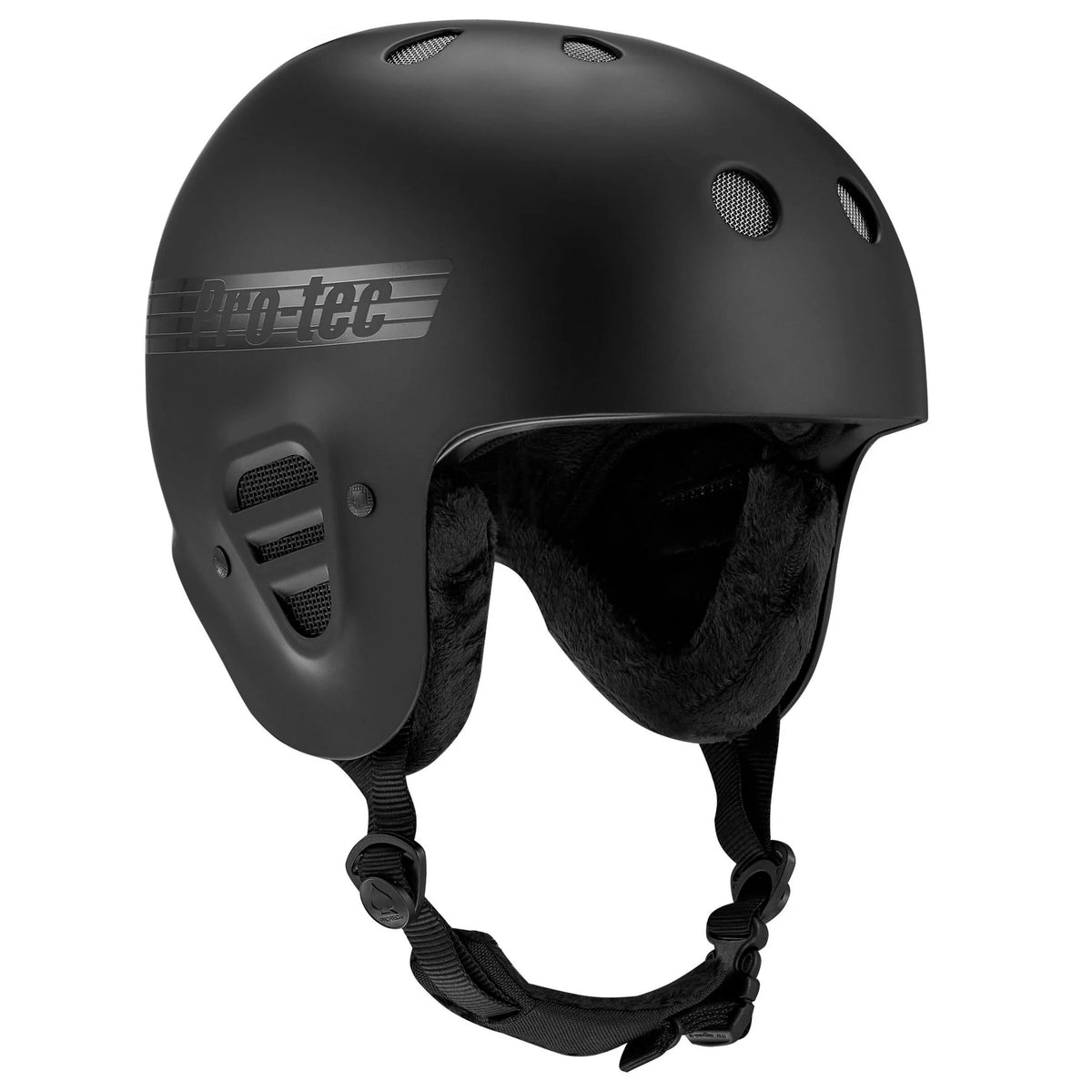 Protec: Full Cut 2.0 Certified Snow Helmet (Matte Black)