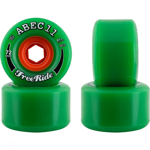 ABEC11: 72mm Offset FreeRide Longboard Skateboard Wheel - Motion Boardshop