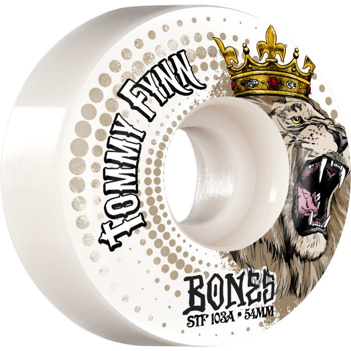 Bones: 54mm PRO STF Fynn Lion Heart 54mm V1 103A Skateboard Wheels - Motion Boardshop
