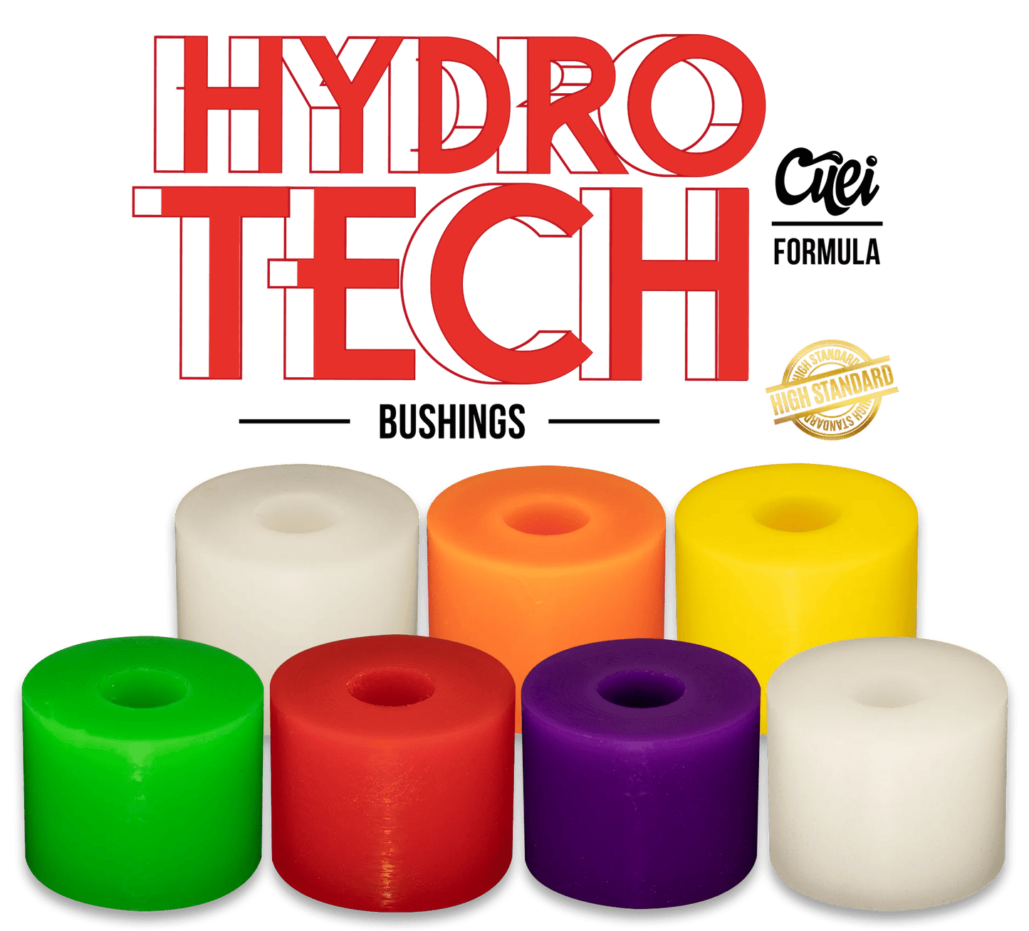Cuei: Hydrotech Tall Barrel Bushings - Motion Boardshop
