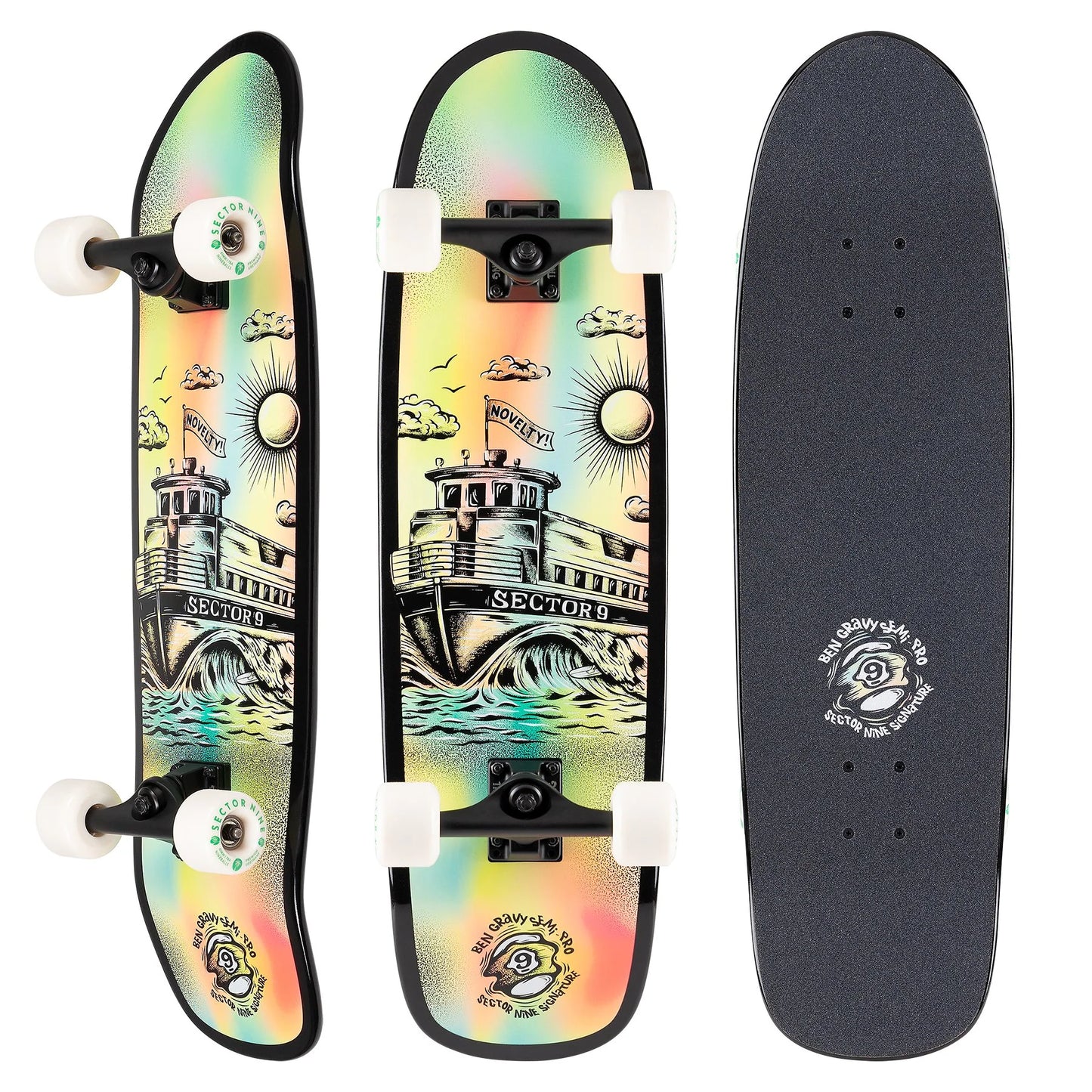 Sector 9: Gravy Semi Pro Barge Longboard Complete