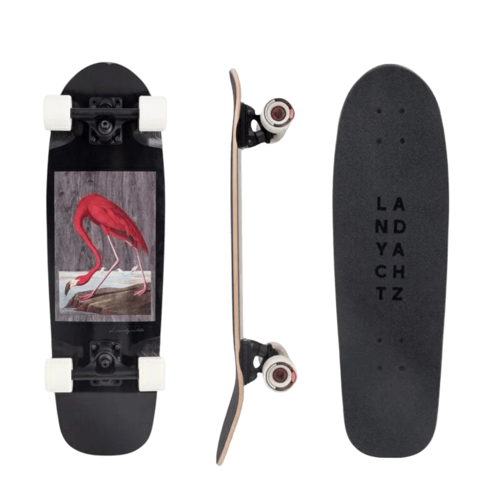 Landyachtz: Dinghy Blunt Flamingo Longboard Skateboard Complete Landyachtz: Dinghy Blunt Flamingo Longboard Skateboard Complete