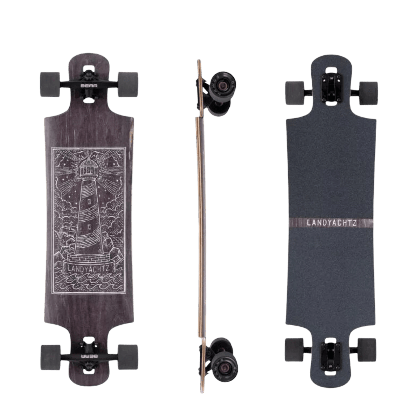 Landyachtz: Drop Hammer Lighthouse Longboard Complete - Motion Boardshop
