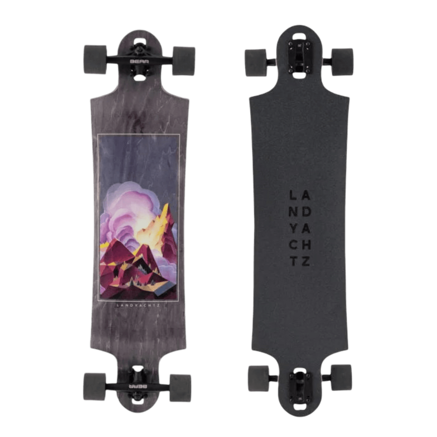 Landyachtz: Switchblade 38" Crown Peak Longboard Skateboard Complete - Motion Boardshop