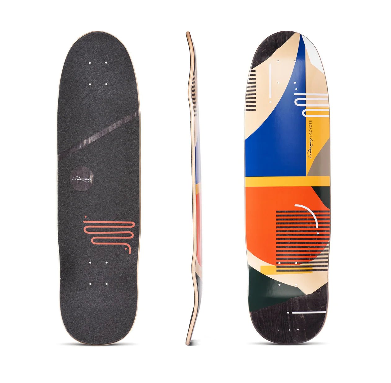 Loaded: Coyote Hola Lou Longboard Deck - Motion Boardshop
