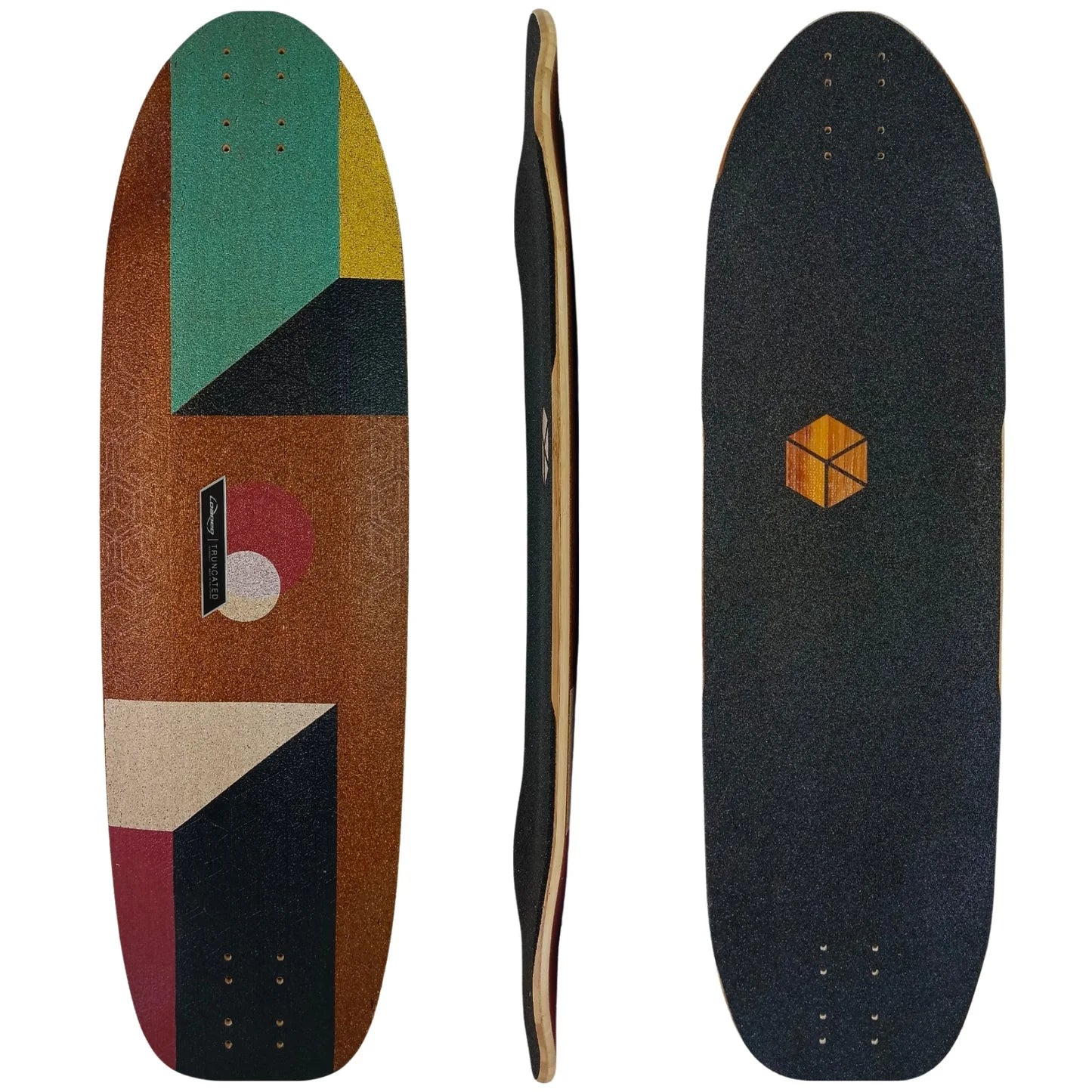 Loaded: Truncated Tesseract Longboard Skateboard Deck – Motion Loaded: Truncated Tesseract Longboard Skateboard Deck – Motion
