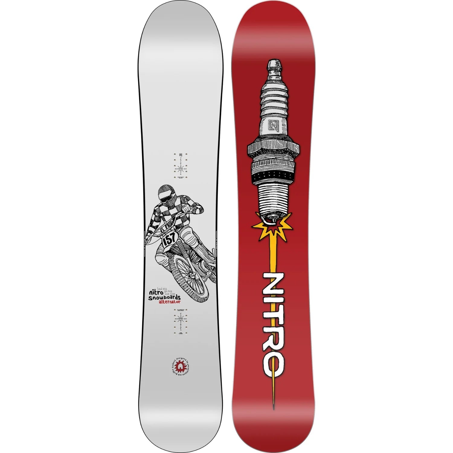 nitro 2021 snowboards Nitro: 2025 Alternator Snowboard Deck