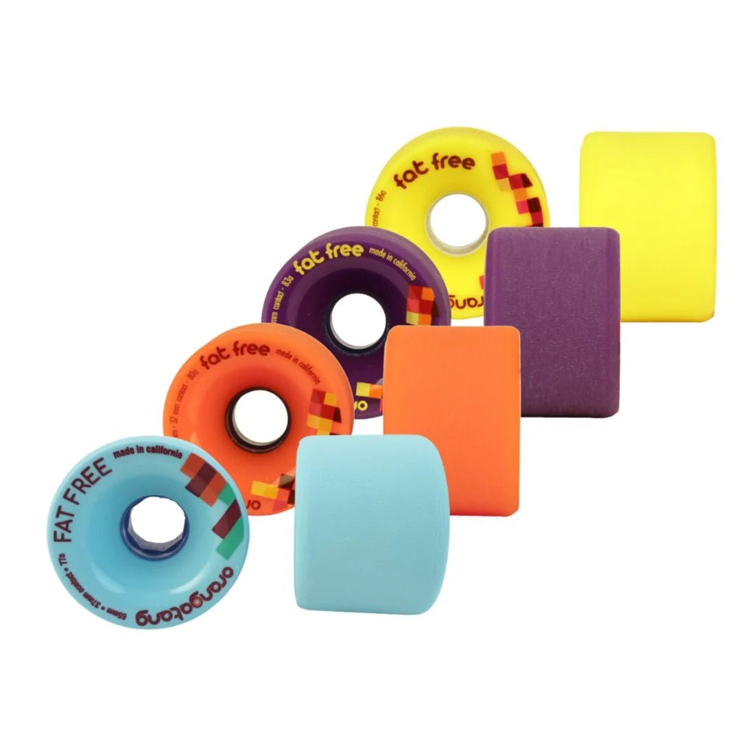FunTomia 4 stuks longboard/skateboard wielen (Big Wheels) in 70x51mm 80A of 86A incl. ABEC-9 kogellagers FunTomia 4 stuks longboard/skateboard wielen (Big Wheels) in 70x51mm 80A of 86A incl. ABEC-9 kogellagers
