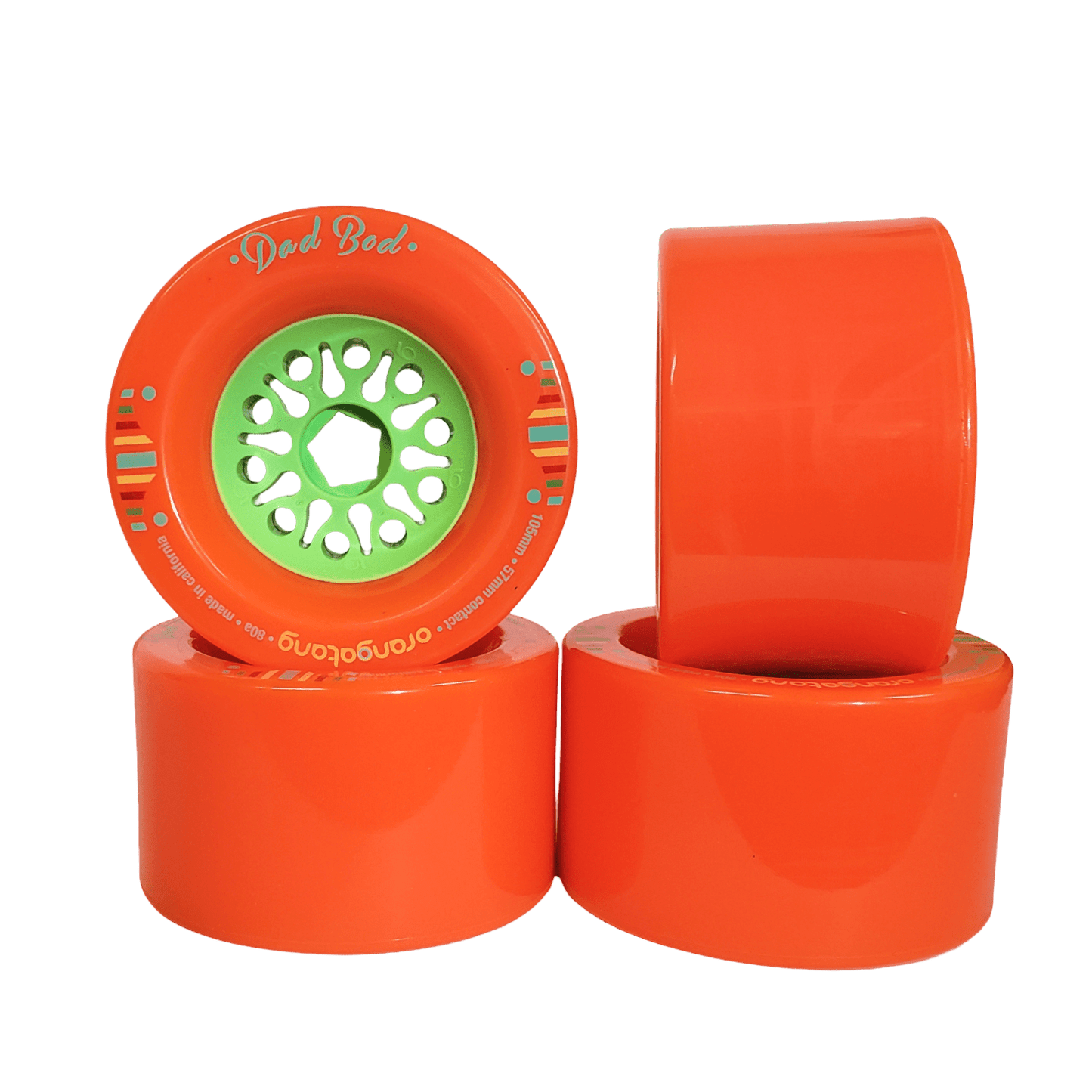 Orangatang: "Dad Bod" 105mm Longboard Wheels - Motion Boardshop