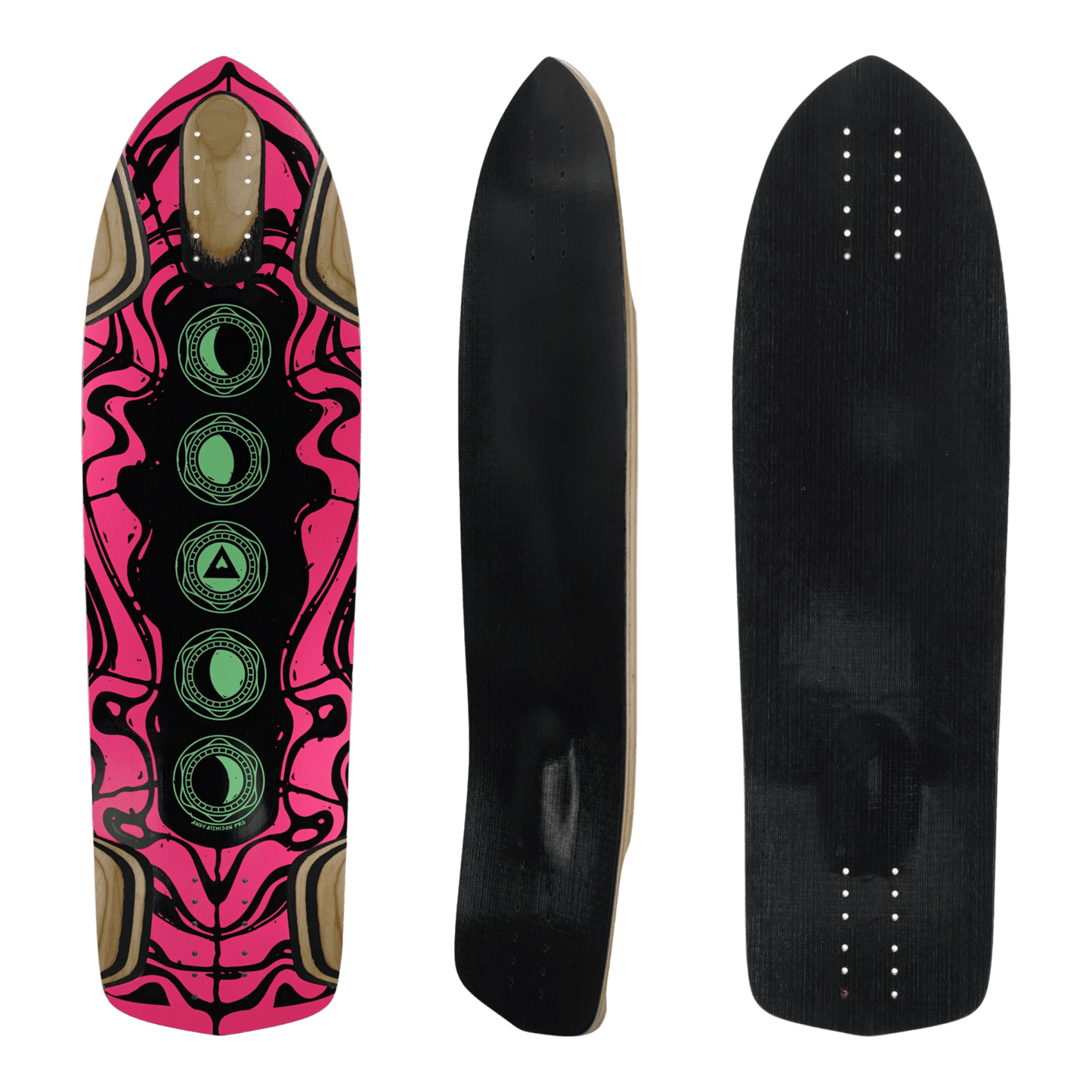 Pantheon: Andy Atch Pro Longboard Skateboard Deck - Motion Boardshop