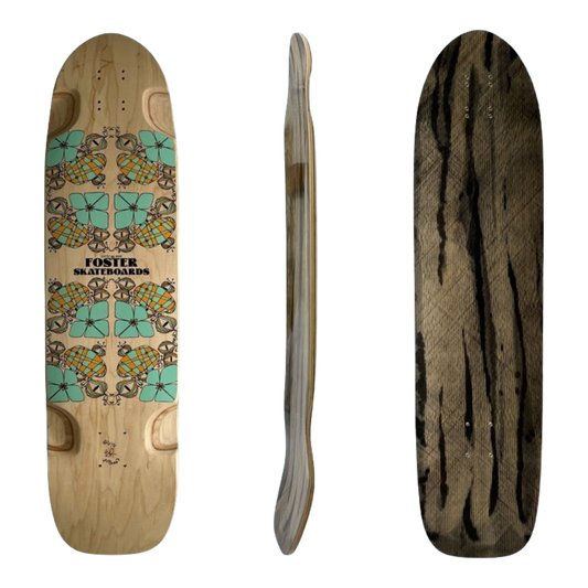 Foster: Vulcan Mini Longboard Skateboard Deck