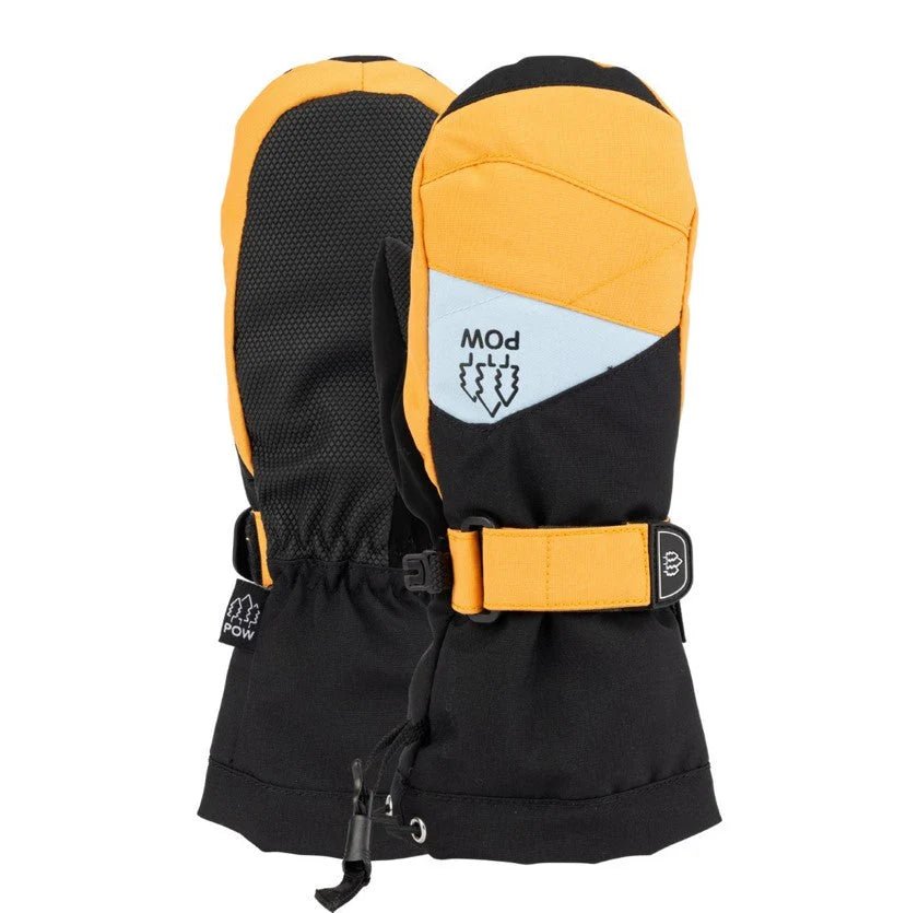 pow handschuhe POW Gloves: Kid's Ascend Mitt (Orange)