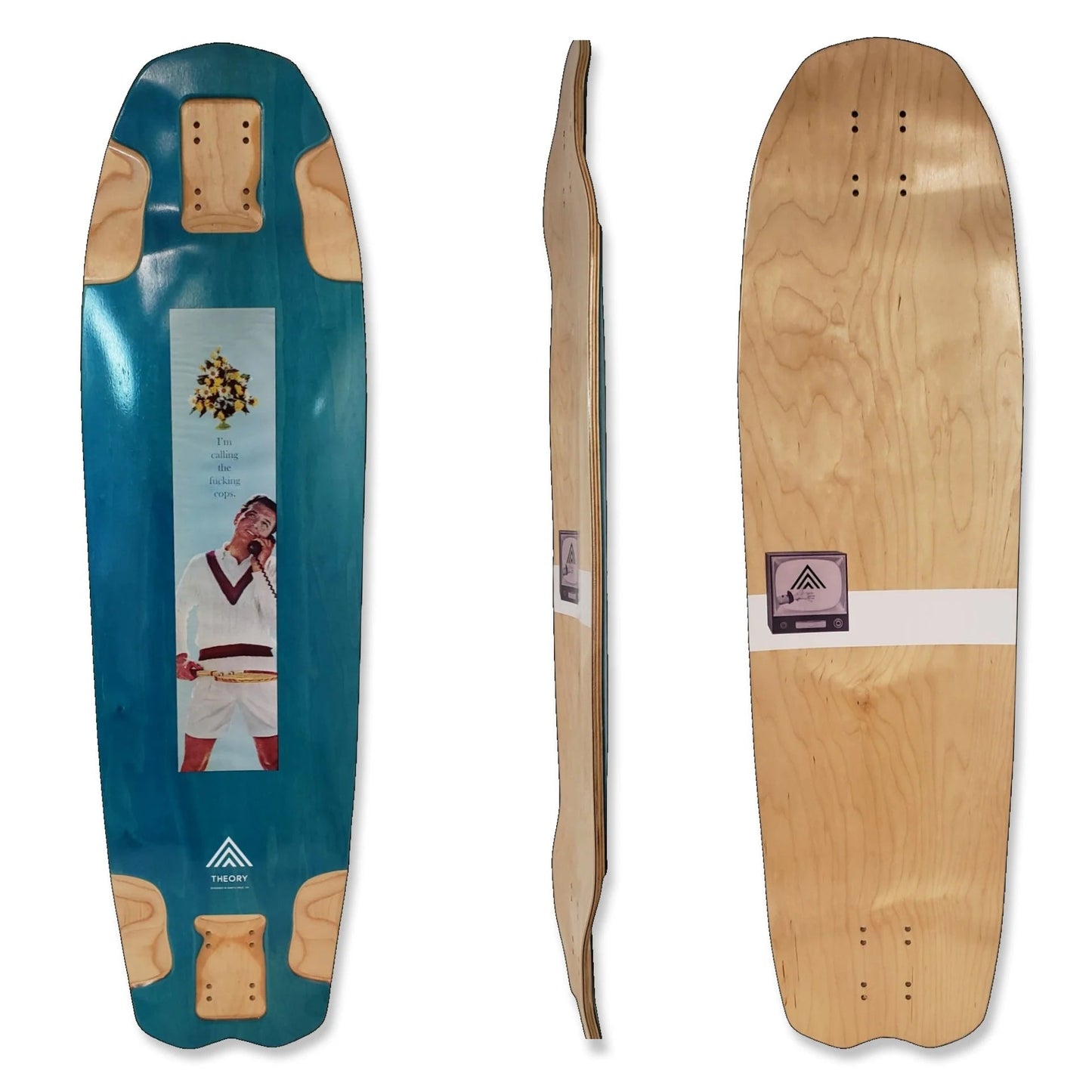 Prism: Theory Cop Caller Longboard Deck - Motion Boardshop