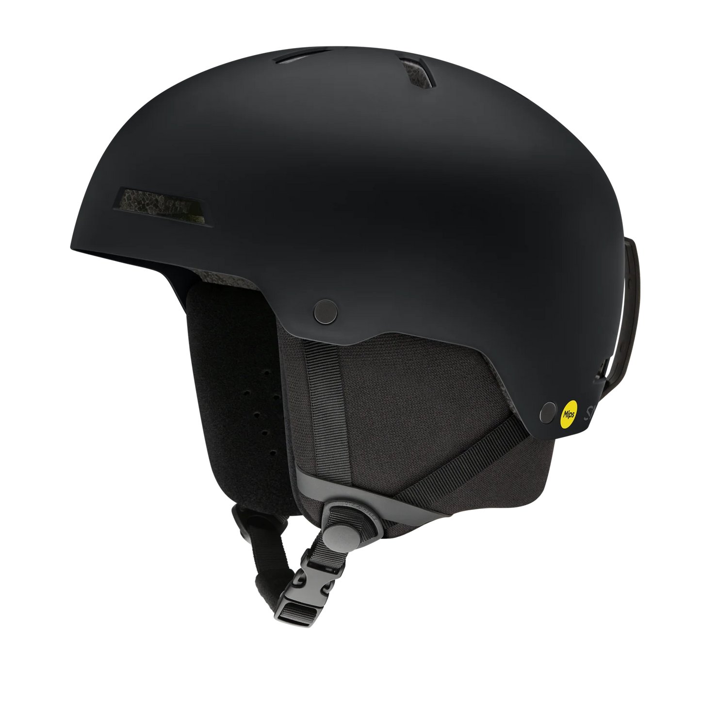 Smith: Rodeo Jr. Matte Black Snowboard Helmet