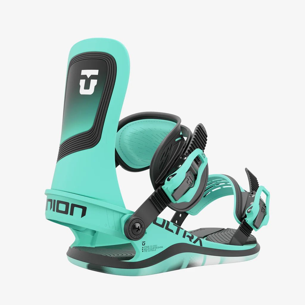 Union: 2025 Women's Ultra Snowboard Binding (Aqua) - Motion Boardshop