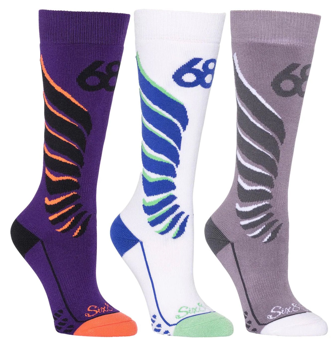 686: Women’s Libert’a Snowboard Sock 3 Pack - Motion Boardshop