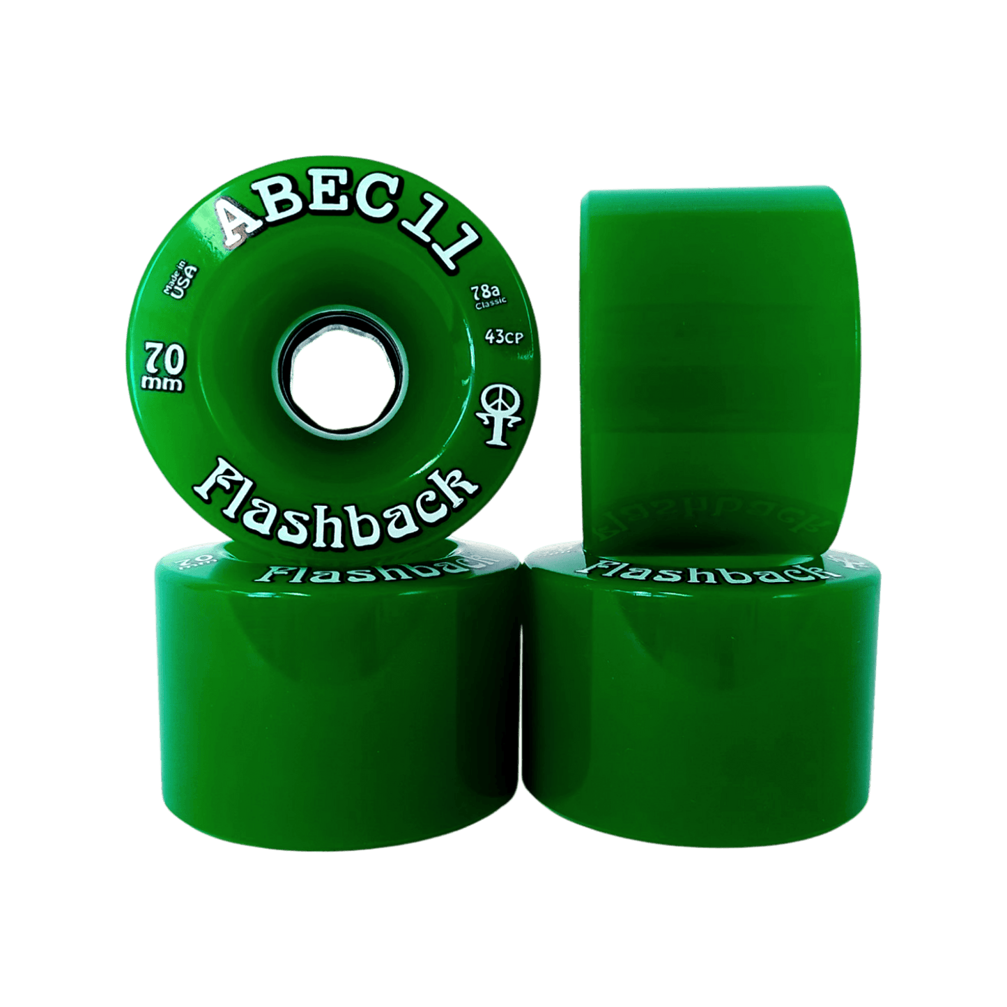 ABEC11: 70mm Flashback Longboard Skateboard wheel - Motion Boardshop