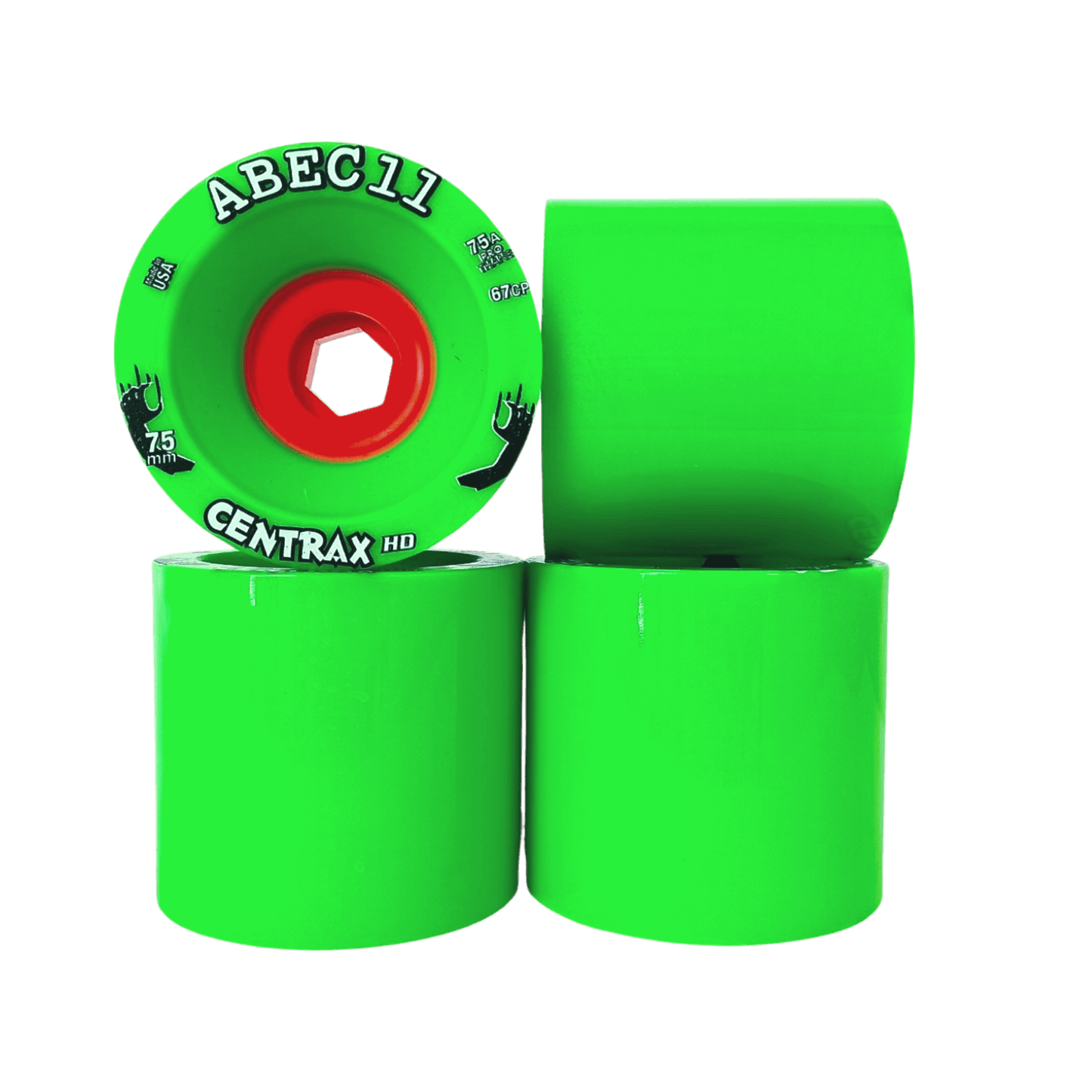 ABEC11: 75mm Centrax HD Longboard Skateboard Wheel - Motion Boardshop