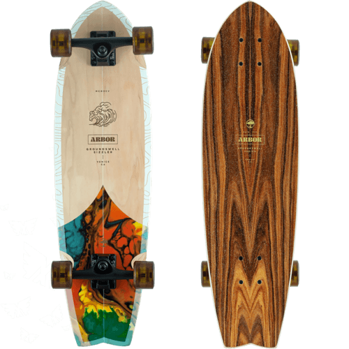Arbor: Sizzler Groundswell Mini Cruiser Longboard Skateboard Arbor: Sizzler Groundswell Mini Cruiser Longboard Skateboard