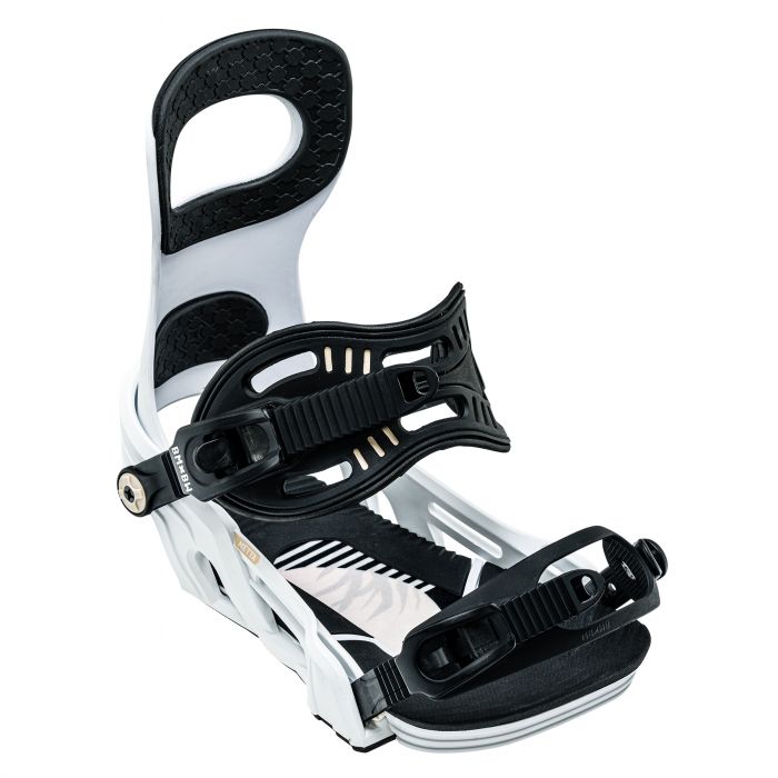 Bent Metal: Metta Women's Snowboard Binding (White) - Motion Boardshop