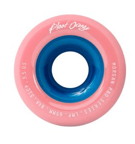 Blood Orange: PASTEL SERIES 70mm Longboard Skateboard Wheels - Motion Boardshop