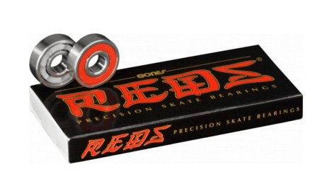 Bones: Reds Longboard Skateboard Bearings - Motion Boardshop