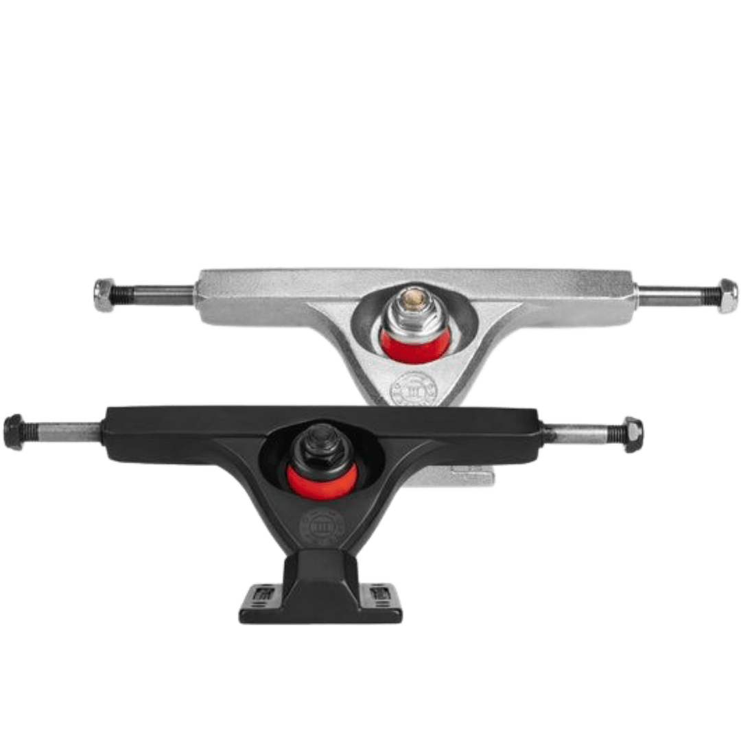 Caliber III: 158mm x 44º Raked Longboard Truck – Motion Caliber III: 158mm x 44º Raked Longboard Truck – Motion