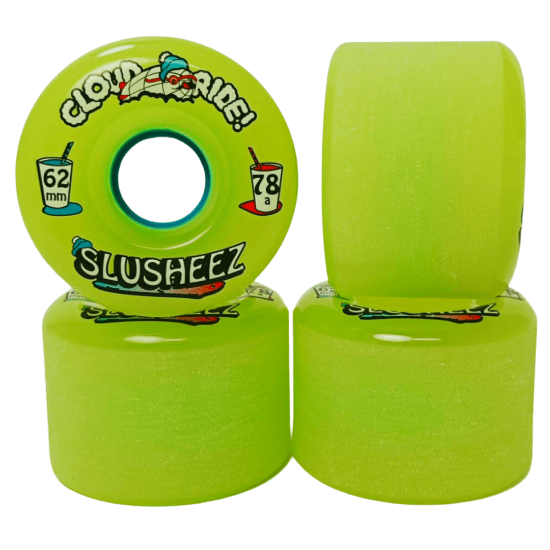 Cloud Ride: 62mm Slusheez Longboard Skateboard Wheel - Motion Boardshop