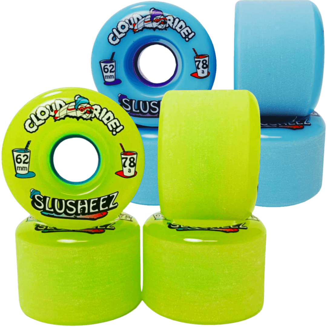 Cloud Ride: 62mm Slusheez Longboard Skateboard Wheel - Motion Boardshop