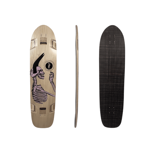 Foster Skateboards: The Obelisk Longboard Skateboard -Deck - Motion Boardshop