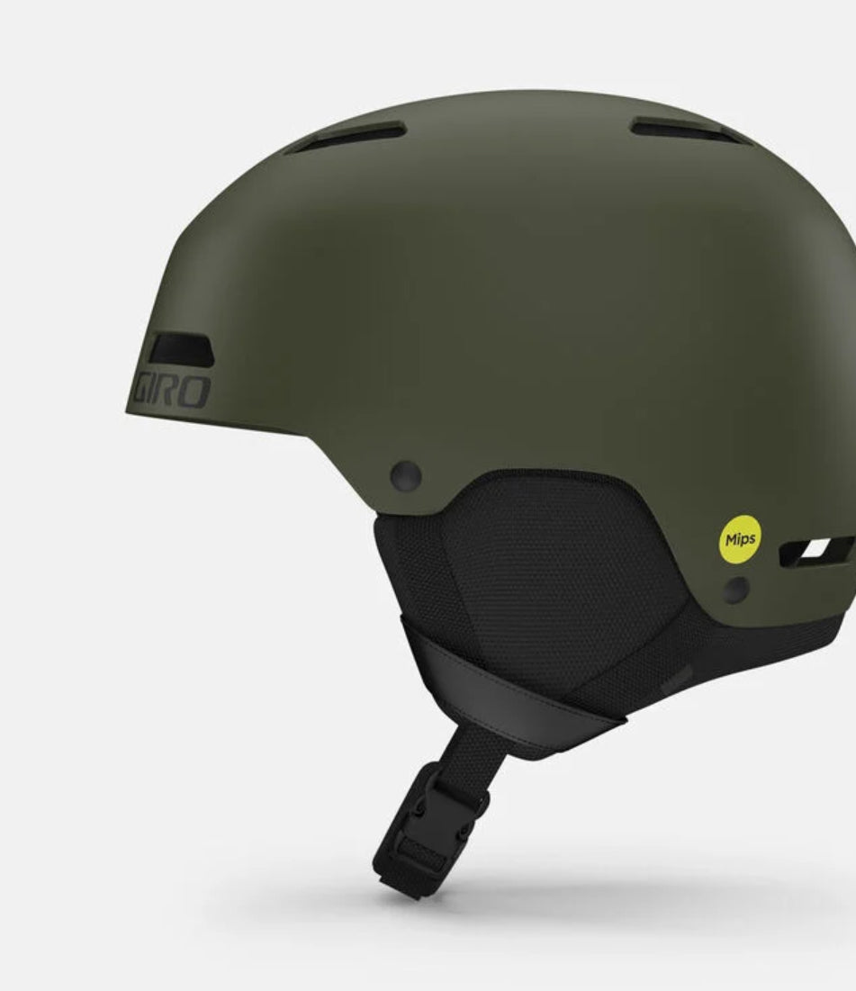 giro snowboard helmet Giro: Ledge Mips Snowboard Helmet (Matte Trail Green)