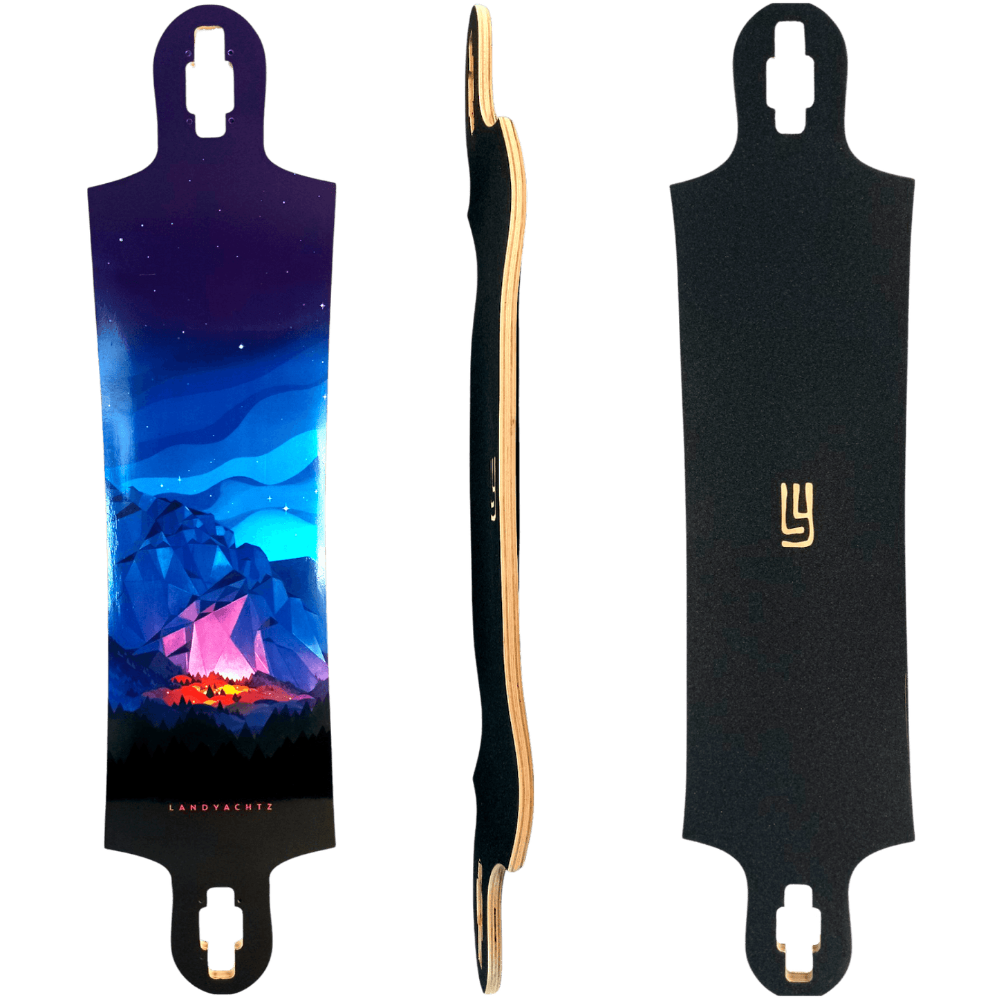 Landyachtz: Switchblade 40" Chief Night Longboard Deck - Motion Boardshop