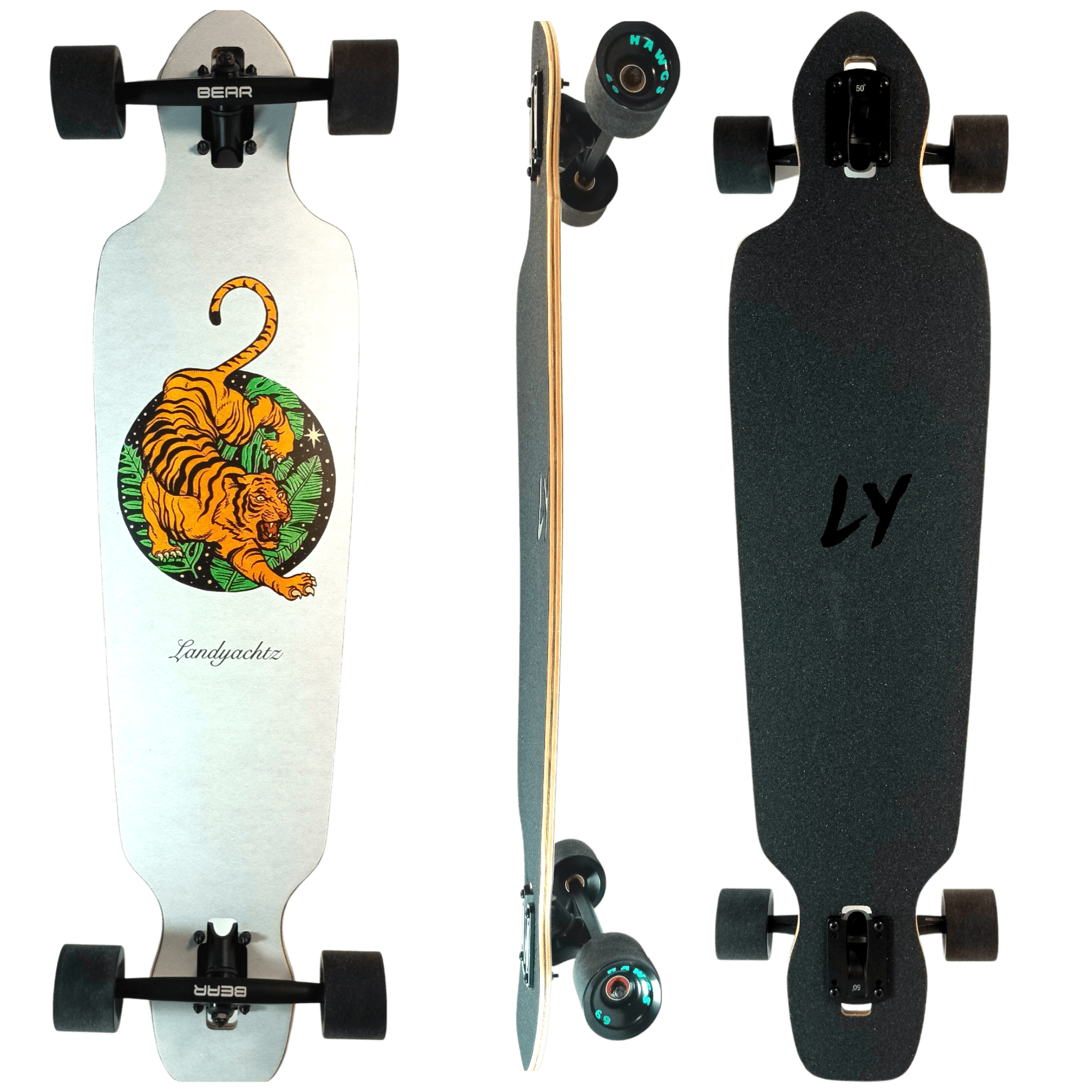 Landyachtz: Battle Axe Paper Tiger Complete – Motion Boardshop Landyachtz: Battle Axe Paper Tiger Complete – Motion Boardshop