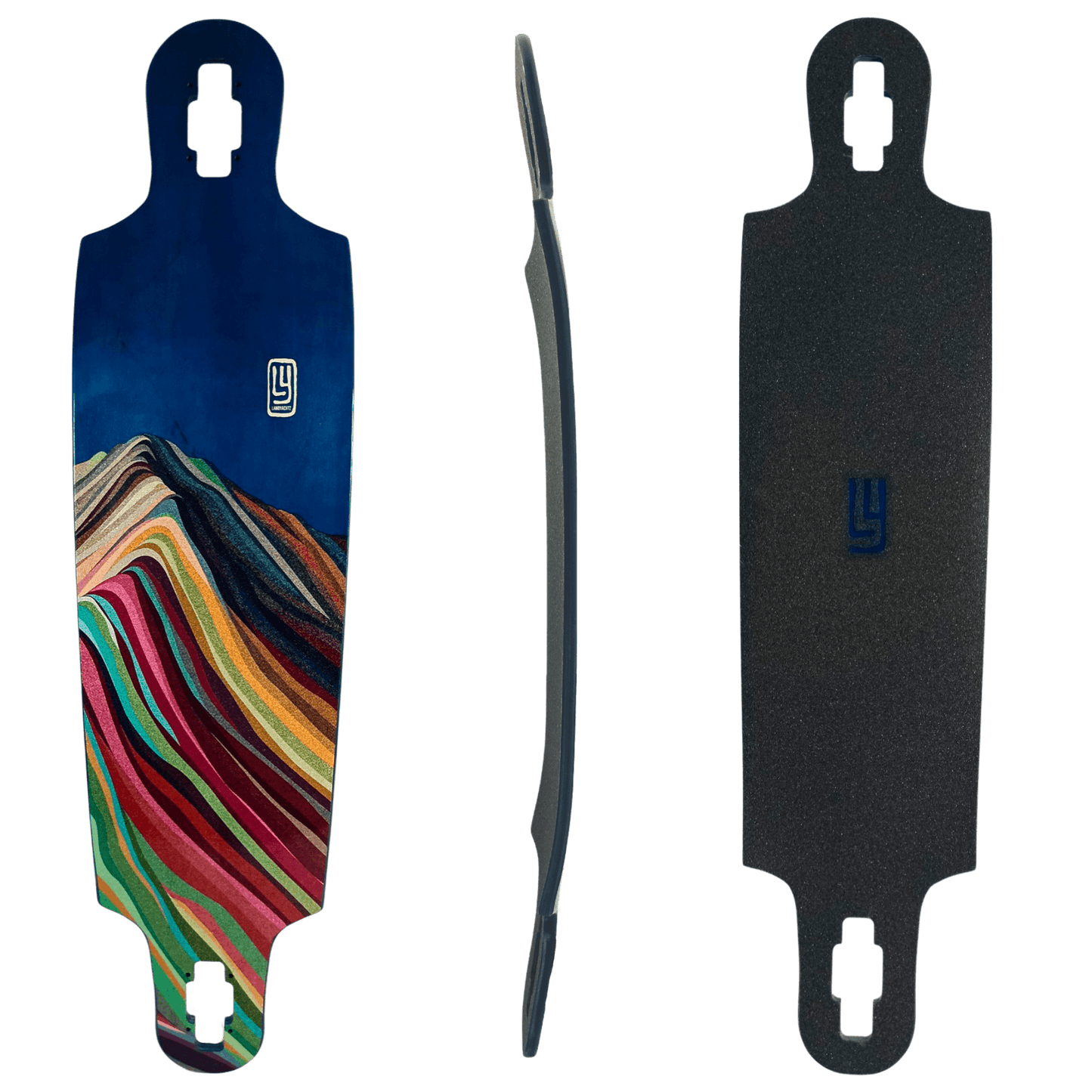 Landyatchz: Drop Cat 38 Dune Longboard Skateboard Deck - Motion Boardshop